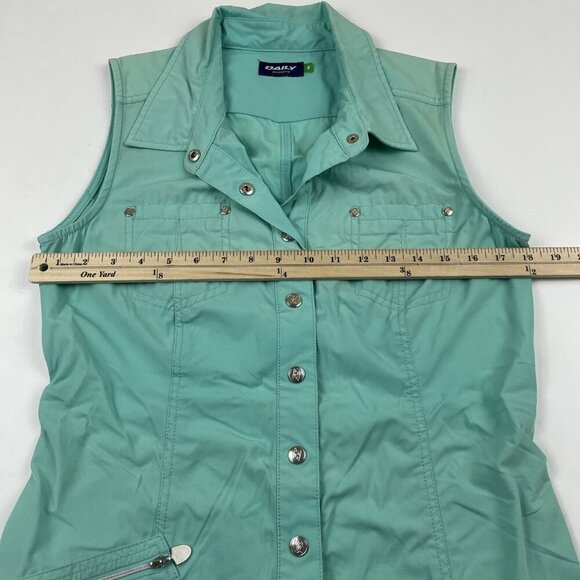Daily Sports Golf Dress Women’s M Casual Active Sleeveless Nylon Stretch Mint - Picture 5 of 11